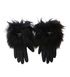Prada Faux Fur Gloves, front view
